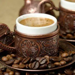 قهوة تركي بالحليب